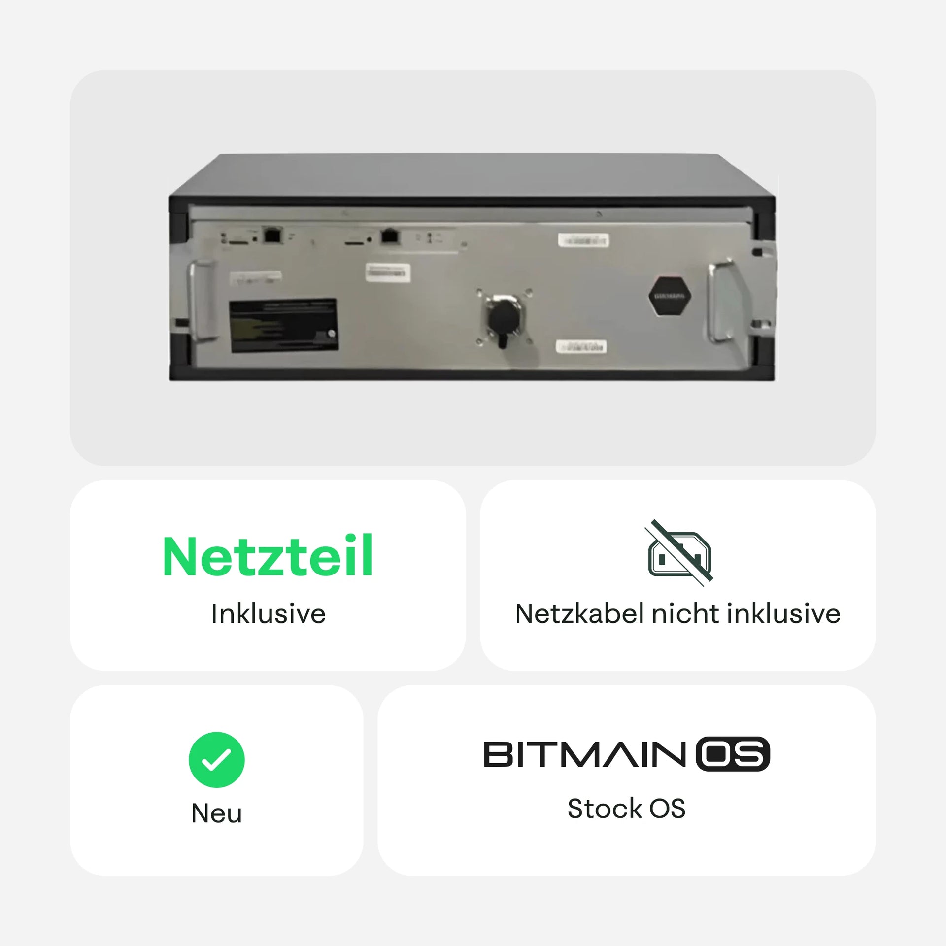 Bitmain Antminer S21e XP Hydro 3U 860TH