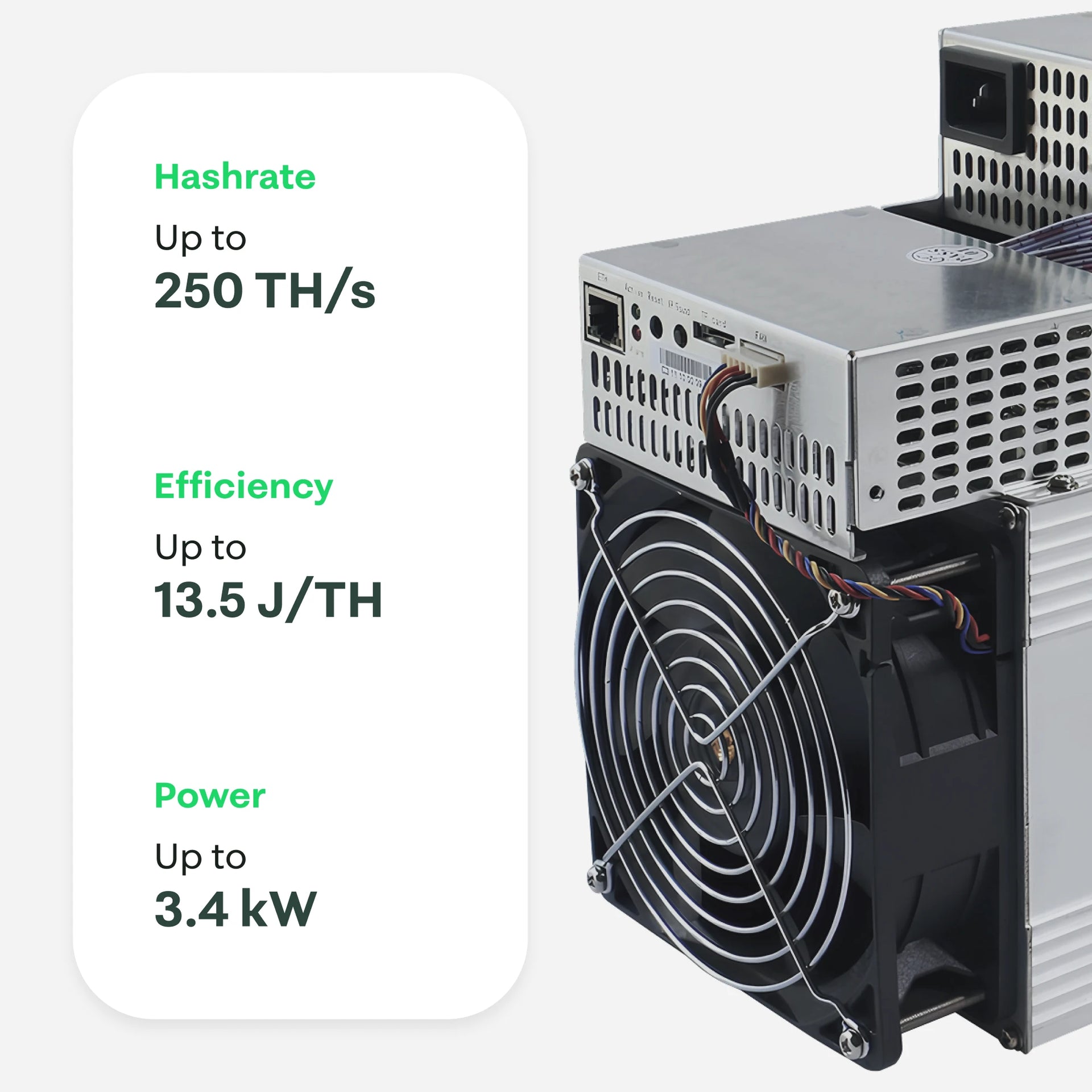MicroBT Whatsminer M70S 250 TH - 21energy