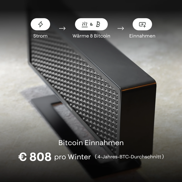 Ofen-2-Text, der Energieeinsparungen und ein Cashback-Programm anzeigt.