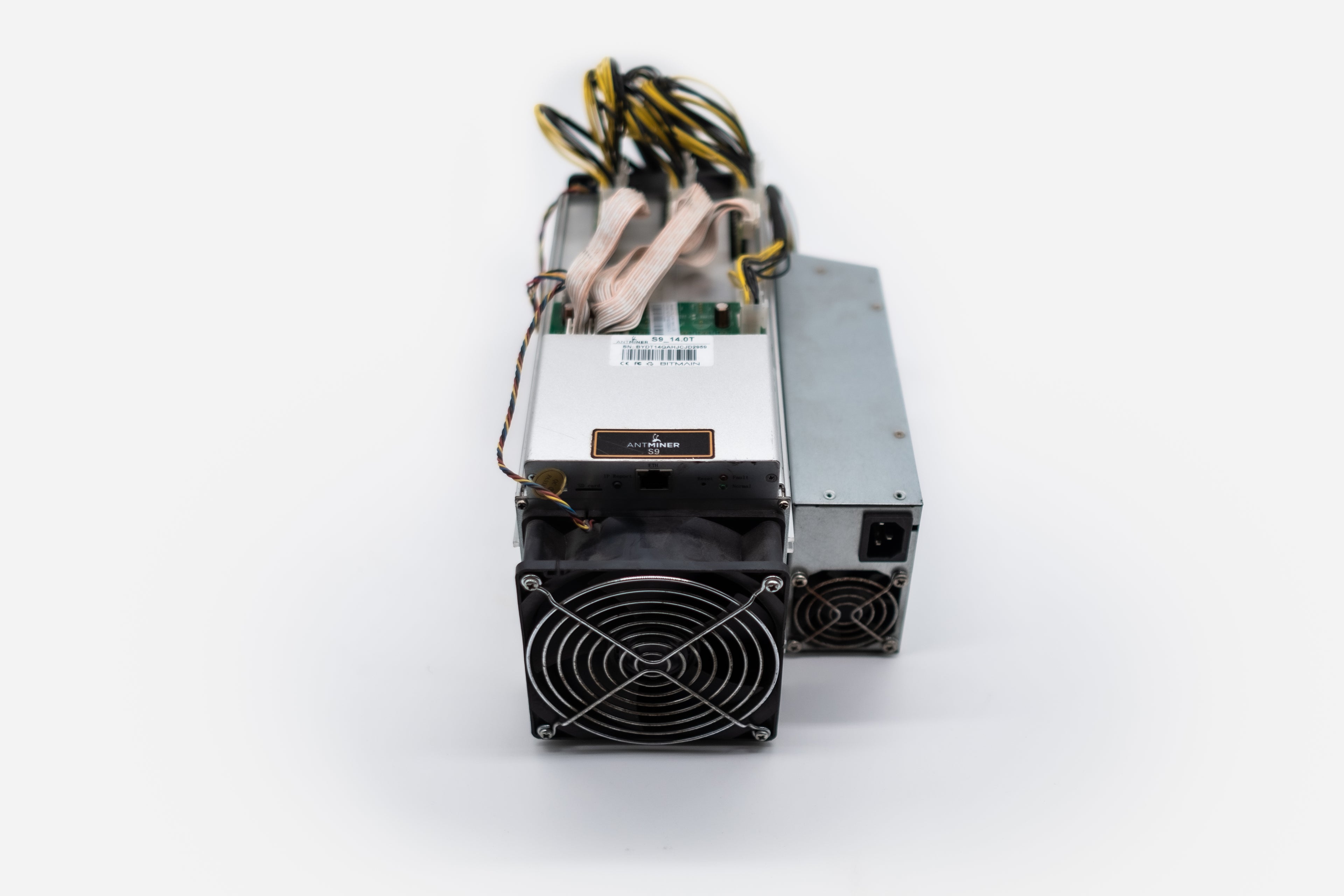 Bitmain Antminer S9 top view