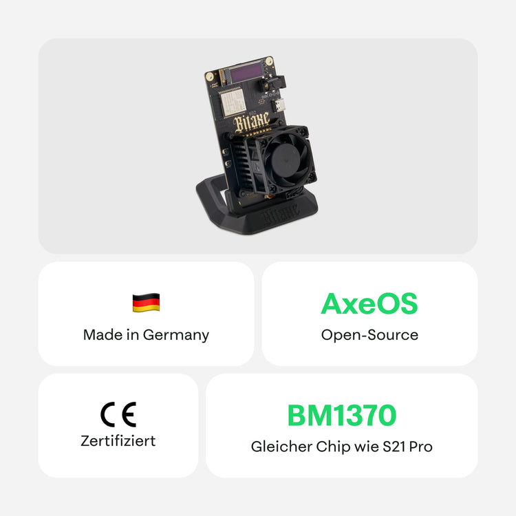 Bitaxe 602 Gamma Premium Edition - 21energy