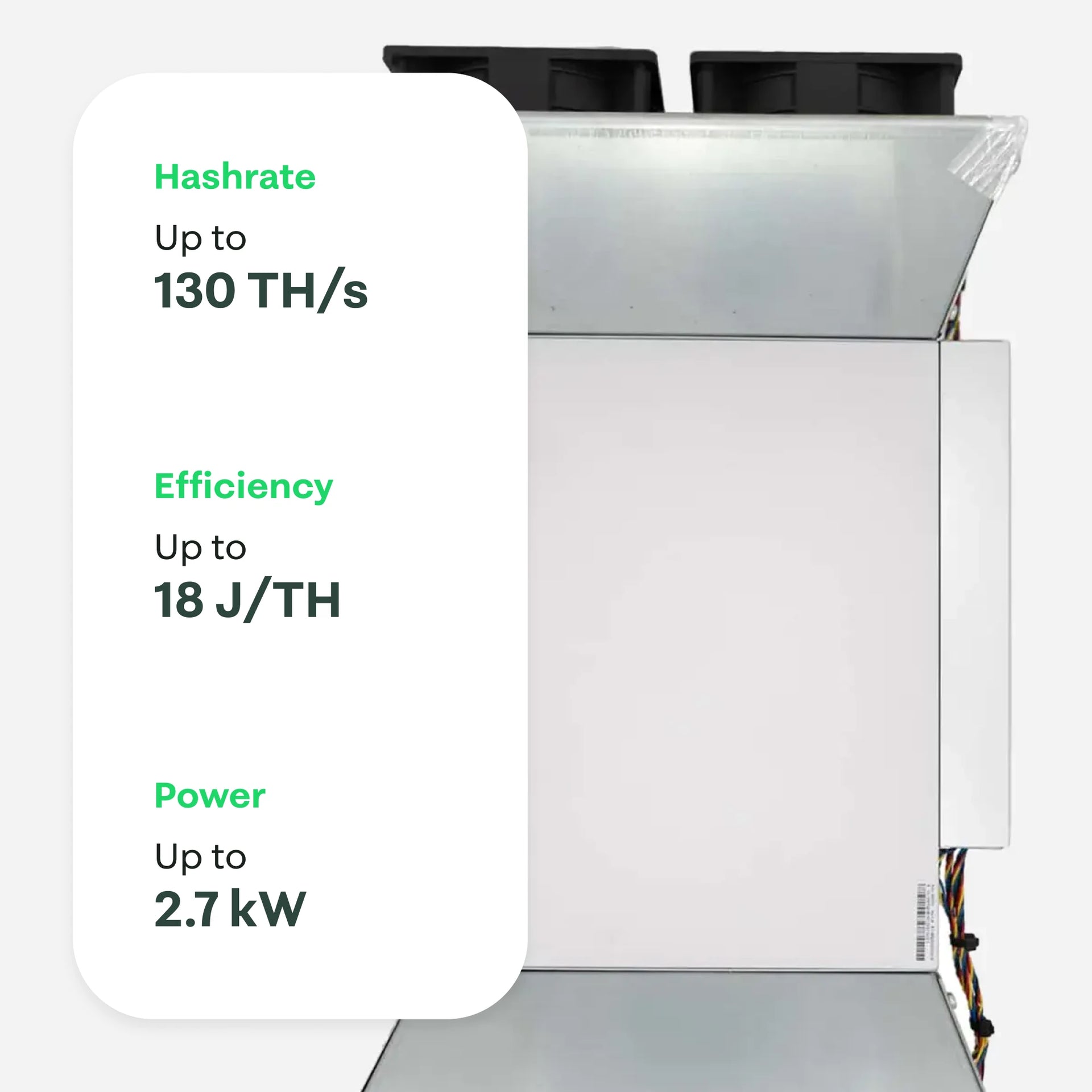 S19k Pro Silent 130 TH