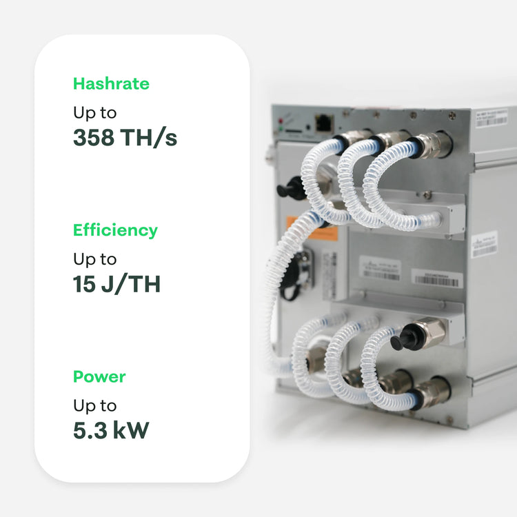 Bitmain Antminer S21+ Hydro 358 TH - 21energy