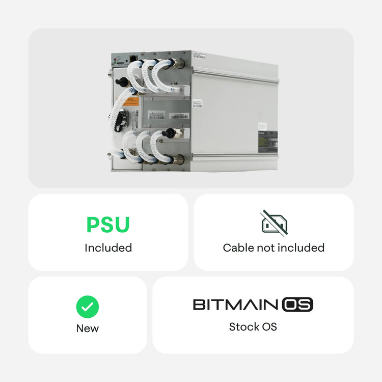 Bitmain Antminer S21+ Hydro 358 TH - 21energy