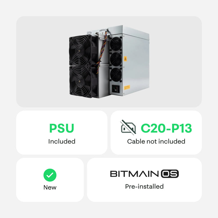 Bitmain Antminer S21 XP 270 TH - 21energy