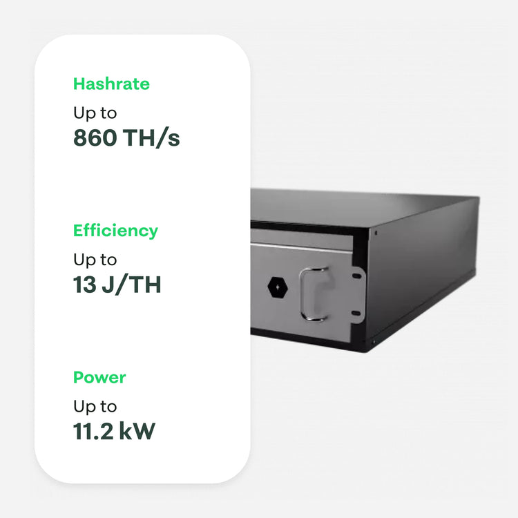 Bitmain Antminer S21e XP Hydro 3U 860TH - 21energy