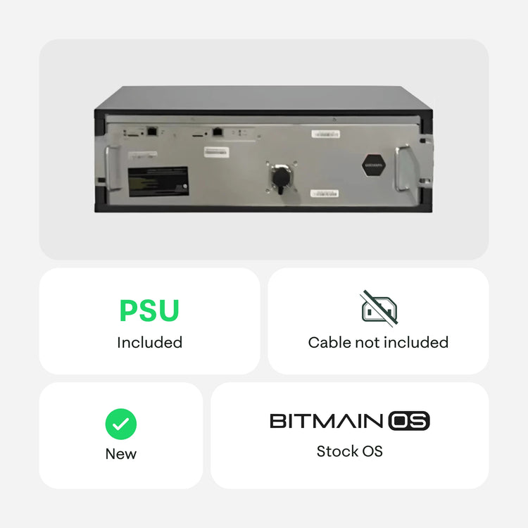 Bitmain Antminer S21e XP Hydro 3U 860TH - 21energy