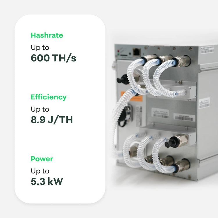 Bitmain Antminer S23 XP Hydro 600 TH - 21energy