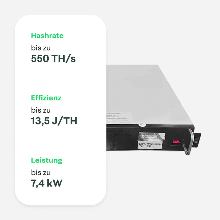 MicroBT Whatsminer M73S 550 TH